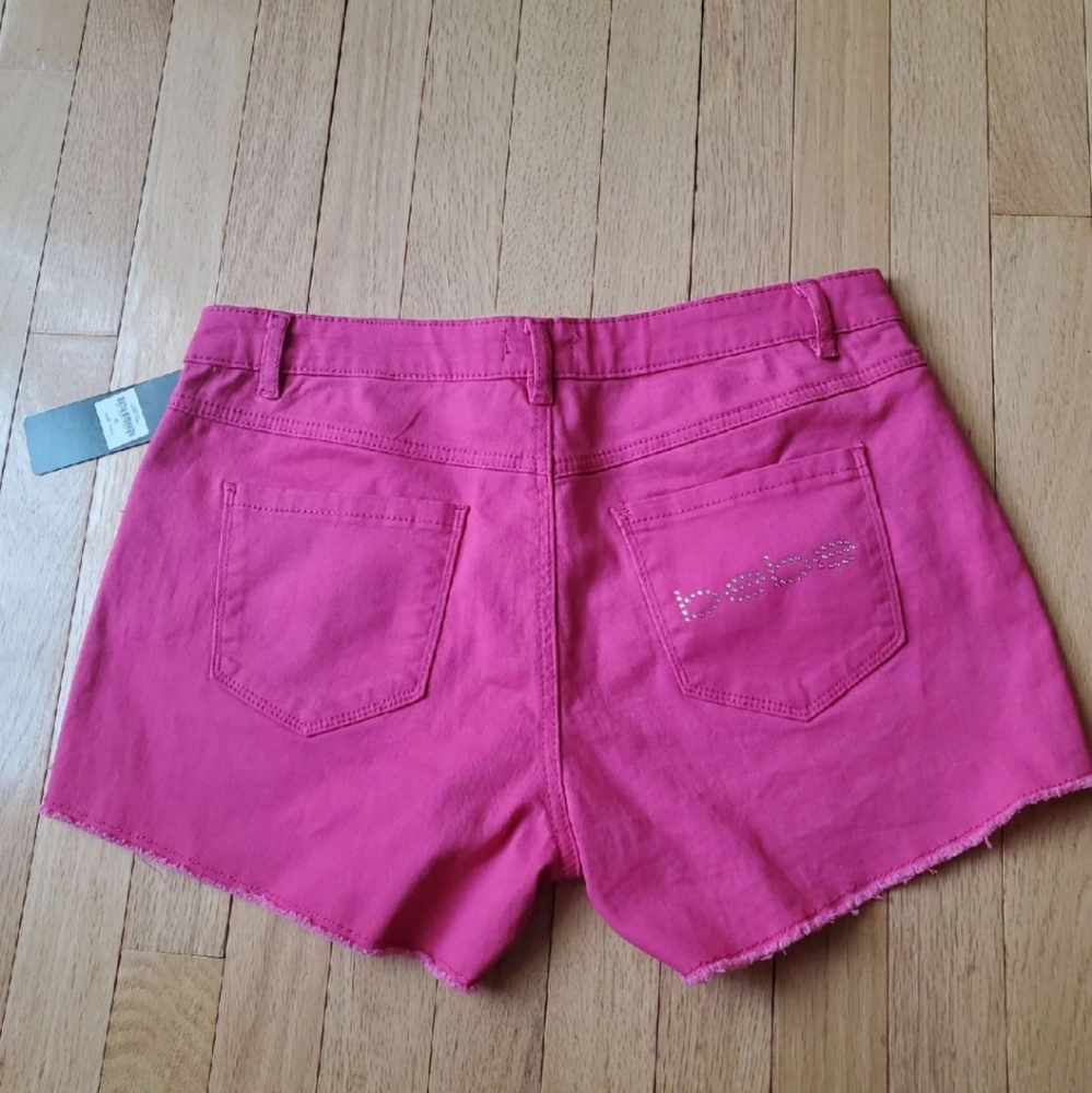 New With Tags!! BeBe PINK Shorts. Size 30.